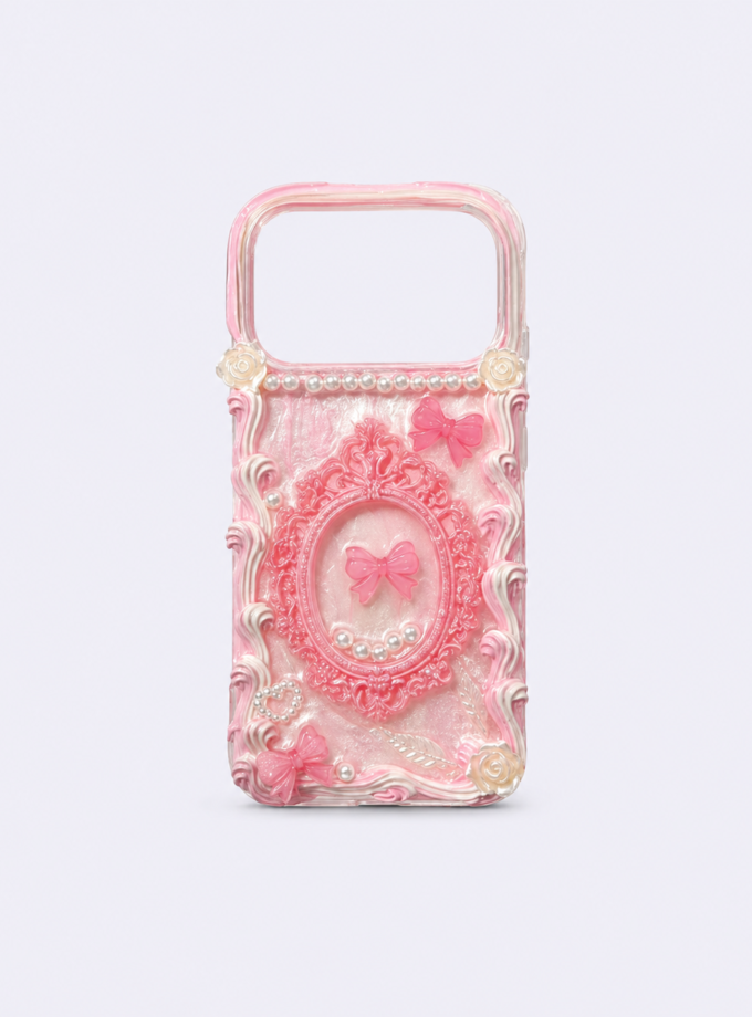 Pearl Duchess Fiyonk Detaylı Telefon Kılıfı
